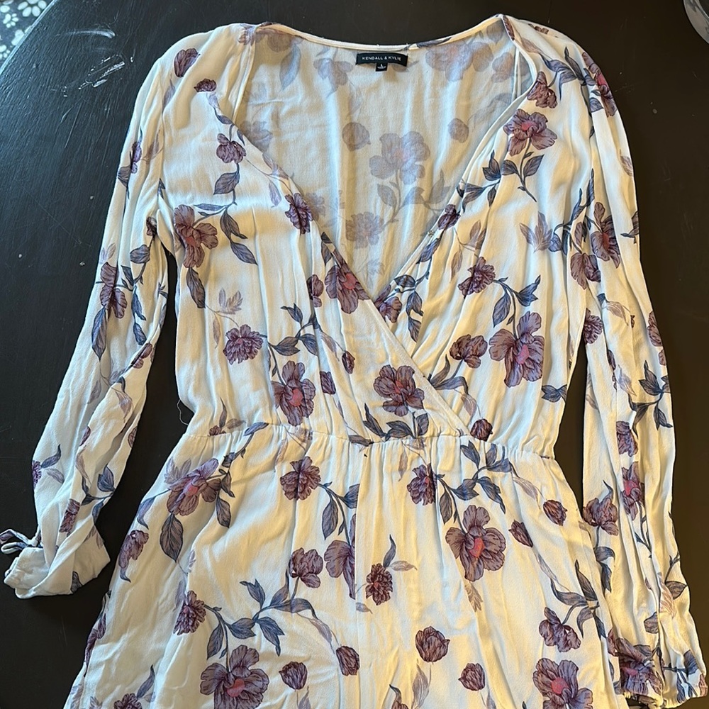 Floral Kendal & Kylie Romper SIZE L